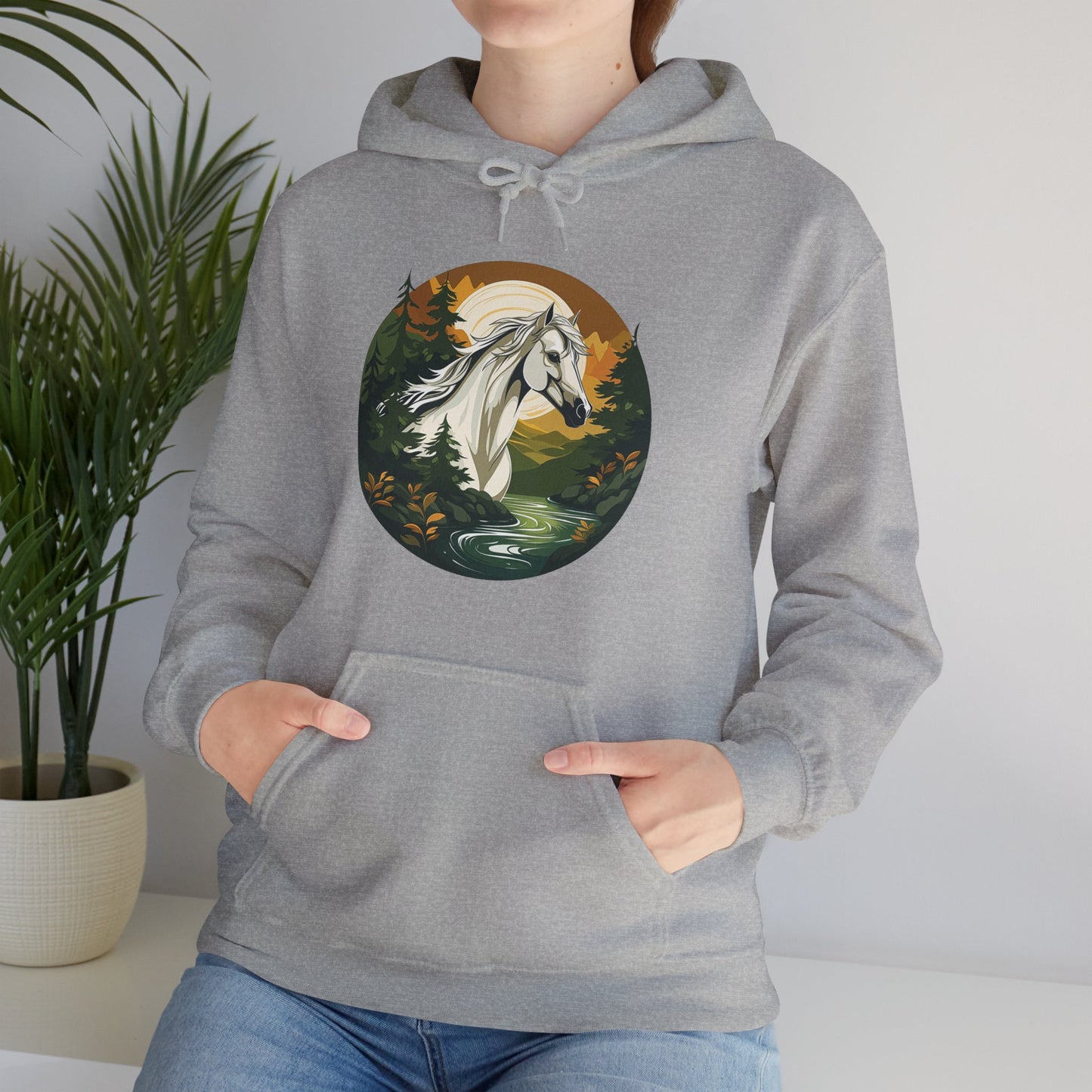 "White horse" Hoodie