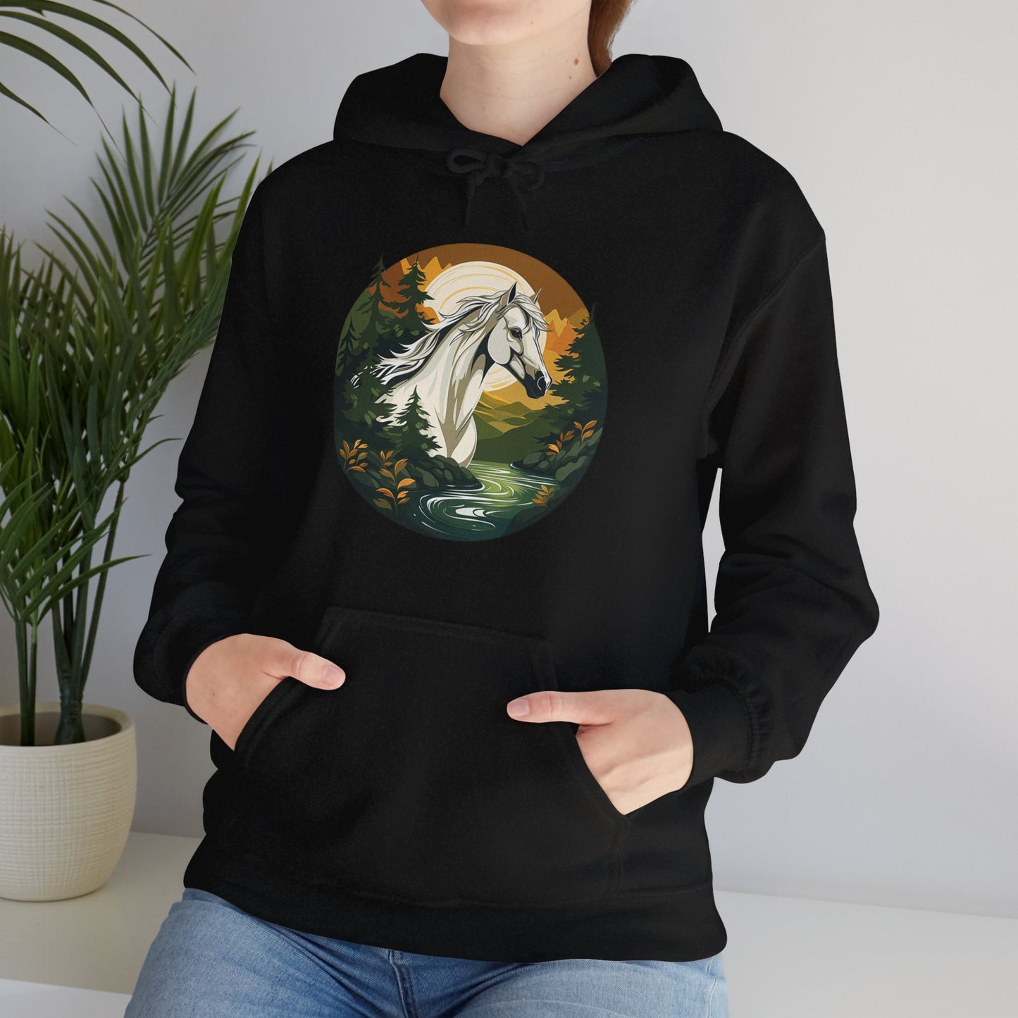 "White horse" Hoodie