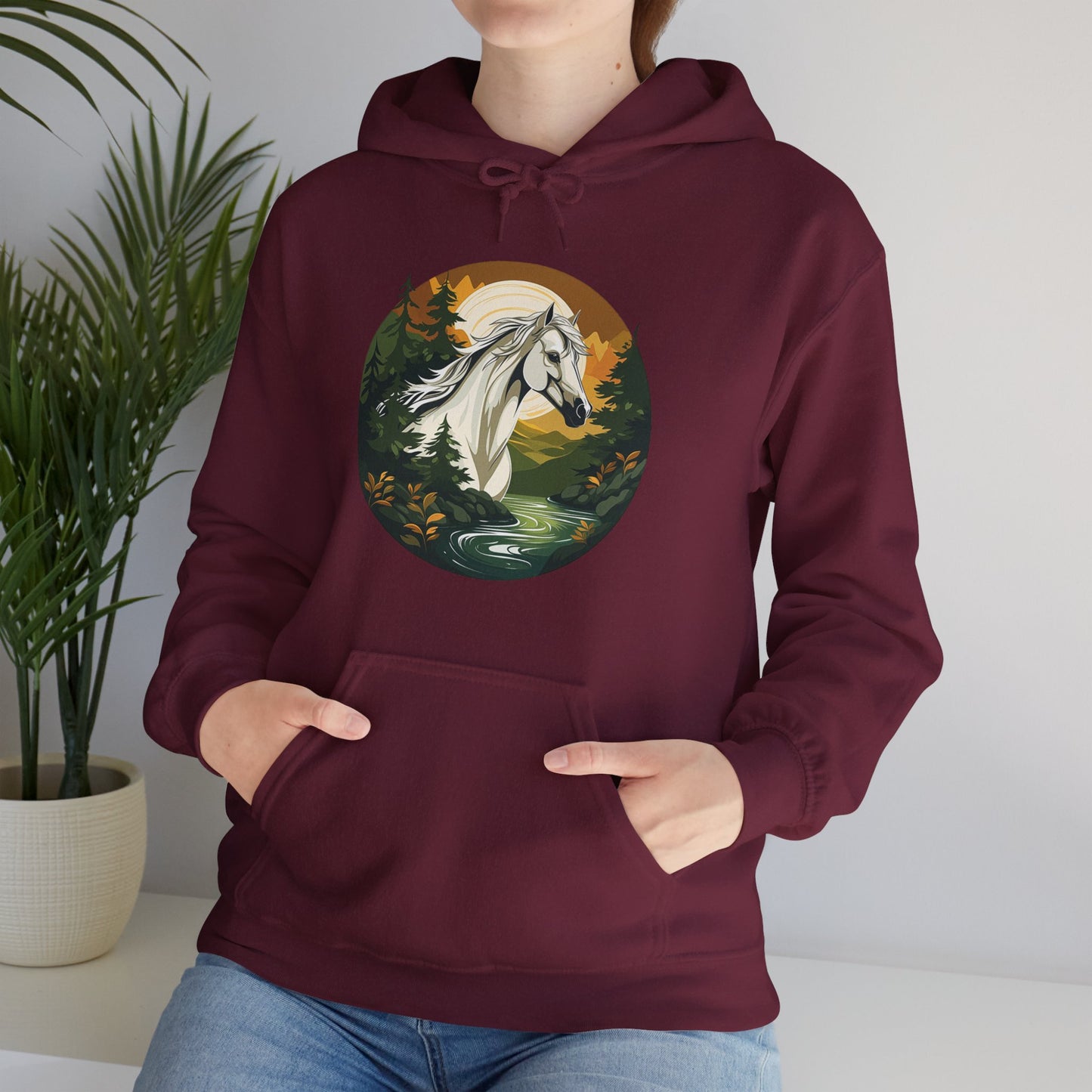 "White horse" Hoodie