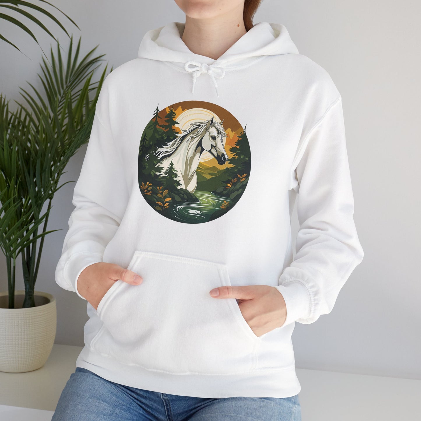 "White horse" Hoodie