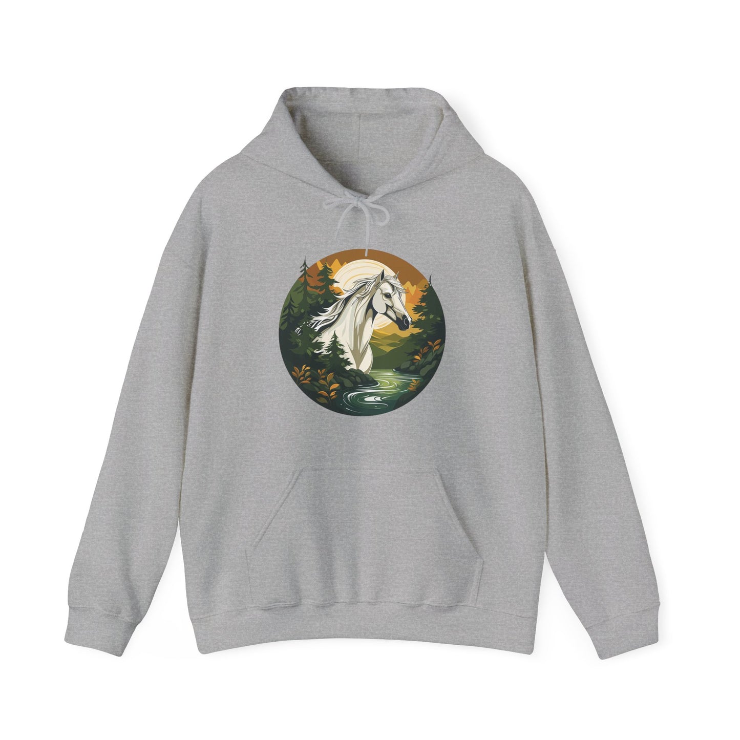 "White horse" Hoodie