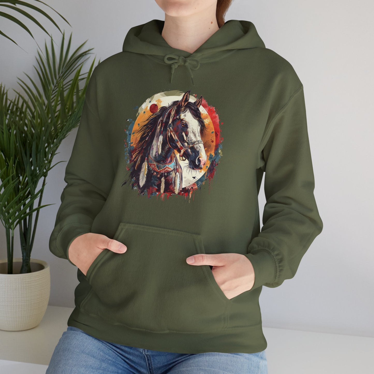 "Native Horse" Hoodie