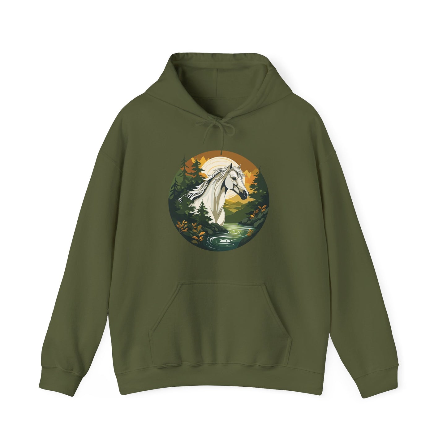 "White horse" Hoodie