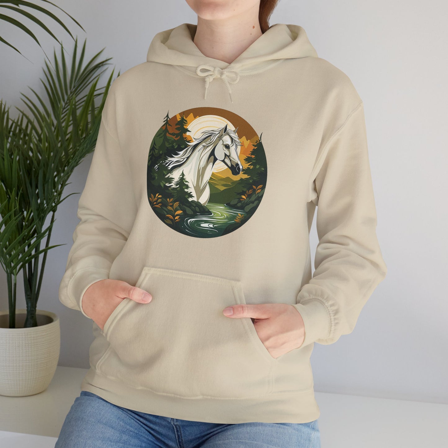 "White horse" Hoodie