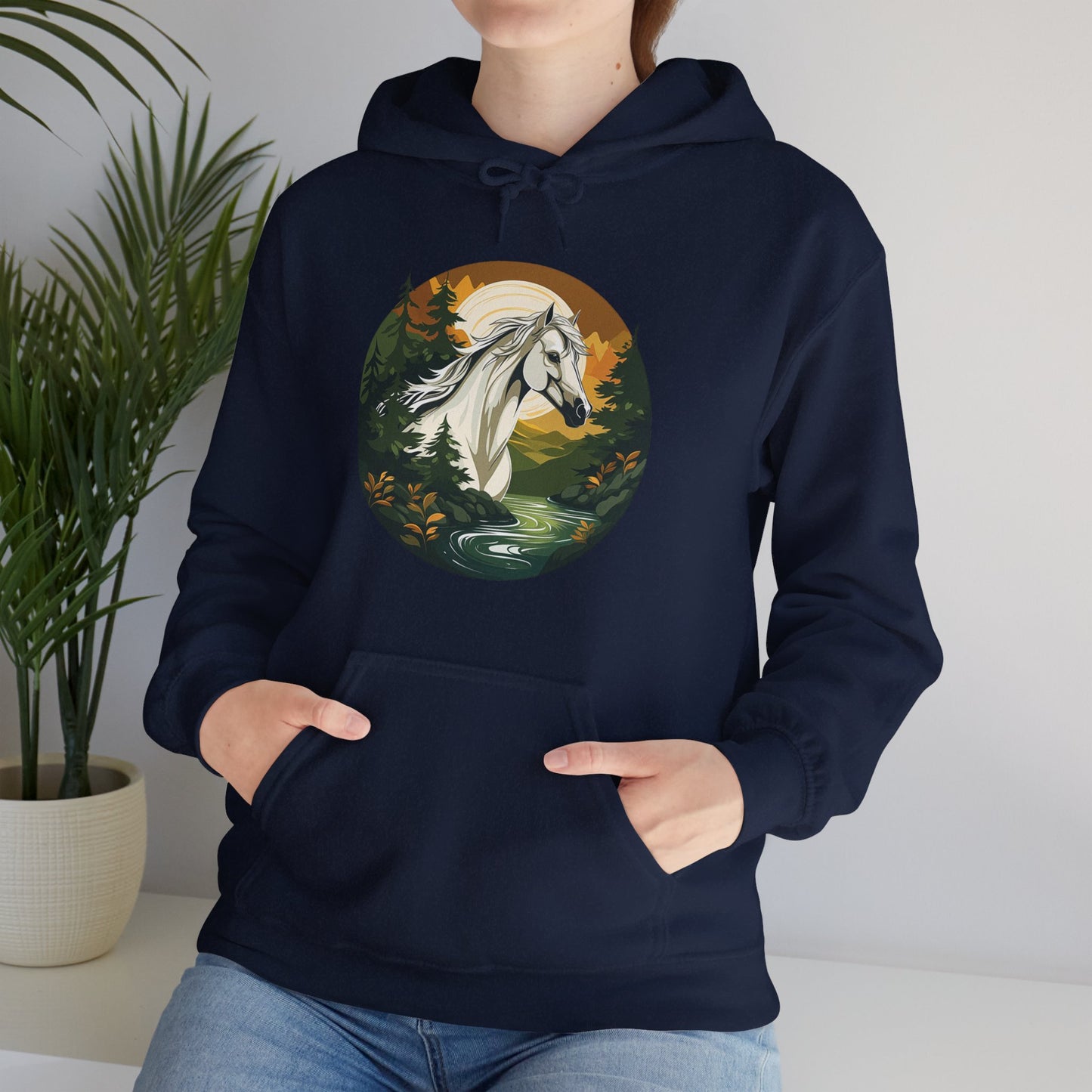 "White horse" Hoodie